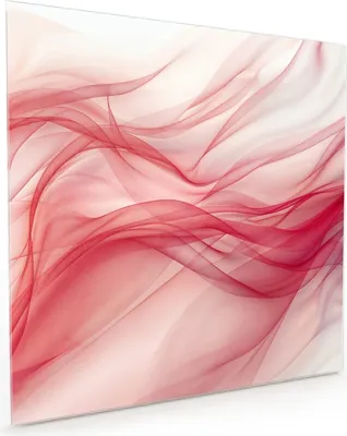 Produktbild von Küchenrückwand Spritzschutz Glas mit Motiv Seidenschleier 40 x 40 cm