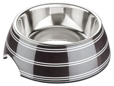 Image de Hunter écuelle en mélamine Silda anthracite/blanc 700ml