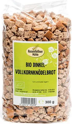 Produktbild von Dinkel-Vollkorn-Knödelbrot 300g - 6er Vorteilspack von Rosenfellner Mühle