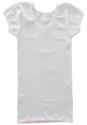 Produktbild von HERMKO Korsett-Hemd mit V-Ausschnitt und kurzem Arm, ohne Seitennaht - Uni - aus 100% Baumwolle 99384920, Farbe:weiß, Größe:XS