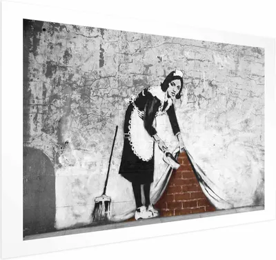 Produktbild von Posterpapier Poster - Maid 60x40 cm Streetart h-C-0089-ao-a