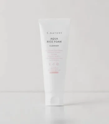 Obrázek produktu pro S. Nature - Aqua Rice Foam Cleanser - Čisticí pěna s rýžovým extraktem 80ml