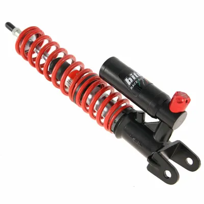 Immagine prodotto di Ammortizzatore BITUBO Racing YLV Post 380 mm Nero Molla Rossa Regolabile ABE KBA 91849