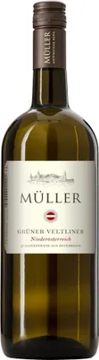 Produktbild von Grüner Veltliner QUW Niederösterreich  1,0l Müller Weißwein trocken