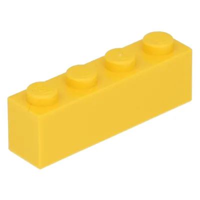 Produktbild von Lego® 50 Stück 3010 Stein Brick 1x4 Part Basic Steine 50 Gelb