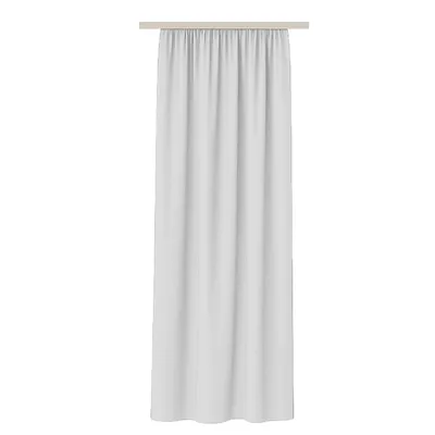 Obrázok produktu pre Dekoratívna záclona Ellen s univerzálnou páskou, výber: 140x245cm svetlosivá - striebornosivá