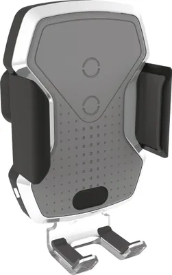 Produktbild von Compass 06301 - Telefonhalter LUKE-X kabelloses Laden 10W Silber