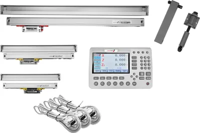 Produktbild von PAULIMOT 4-Achsen Glasmaßstab-Messsystem-Set für PM2500
