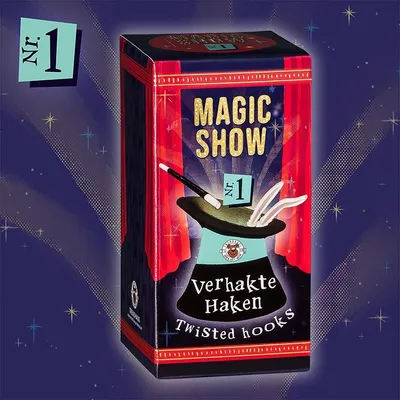 Produktbild von Trendhaus MAGIC SHOW Trick 1 Verhakte Haken Trick 1 von 18 ab 6 Jahren.