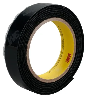 Produktbild von 3M 7000001961, Schwarz, Nylon, 25,4 mm, 45,72 m, 3,2 mm