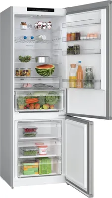 Produktbild von Kühlschrank, Bosch KGN492IDF SER4; Freistehende Kühl-Gefrierkombination NoFrost, D, 203/70/67cm, 440l(311+129), 35dB, VitaFresh XXL, 0° Schublade, Edelstahl