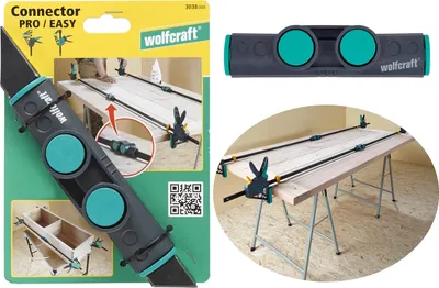 Produktbild von wolfcraft Einhandzwingen-Adapter 3038000