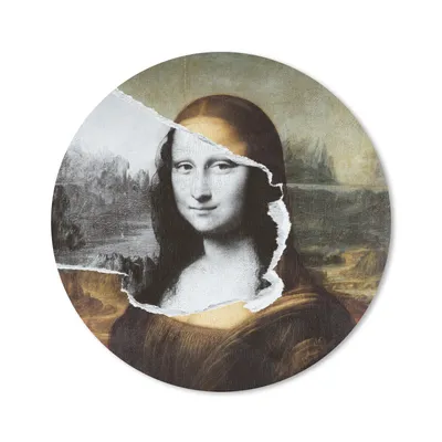Produktbild von MuchoWow® Mauspad Mousepad Mona Lisa - Da Vinci - Alte Meister 20x20 cm - Mousepads - Maus Mat - Pad - Mausunterlage - Schreibtischmatte