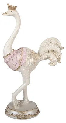 Immagine prodotto di Clayre & Eef Figurina decorativa Bouquet 23x11x41 cm Plastica bianca