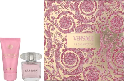 Produktbild von Versace Bright Crystal Geschenkset Eau de Toilette 30ml/Luminous Body Lotion 50ml