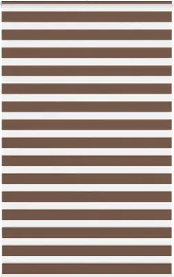 Produktbild von Zebrarollo Braun 150x200 cm Stoffbreite 145,9 cm Polyester, Rollos Design Möbel