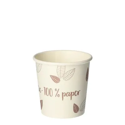Produktbild von Trinkbecher, Pappe "pure" 0,1 l Ø 6,3 cm · 6 cm "ZERO"