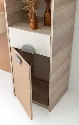 Immagine prodotto di Libreria Moderna Spazio di archiviazione Cassetto Design elegante Mobili da soggiorno Pratico