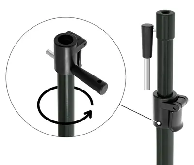 Produktbild von Delphin CLASSA Stick Rutenhalter 80-130cm