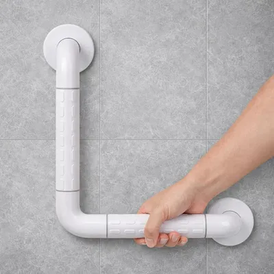 Immagine prodotto di Maniglia a forma di L per doccia, adatta agli anziani, in acciaio inossidabile