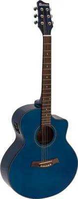 Produktbild von DIMAVERY STW-90 Westerngitarre, crystal blue