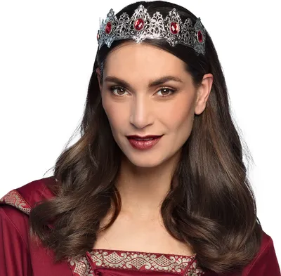 Produktbild von Strass Diadem Royal Princess silber