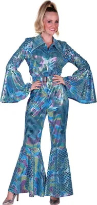 Produktbild von Disco Catsuit türkis Größe: XXL