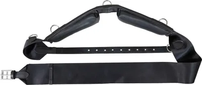 Produktbild von Kentucky Horsewear Führanlagengurt Nylon Longiergurt Schwarz Full