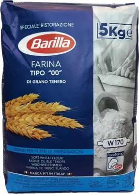 Produktbild von 3x FARINA Barilla tipo 00 Grano tenero Weichweizenmehl 5kg