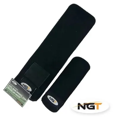 Produktbild von Ngt Angelrutenbänder Schwarz  Schwarz One Size