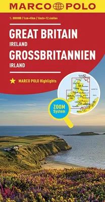 Obrázek produktu pro MARCO POLO Länderkarte Großbritannien, Irland 1:800 000