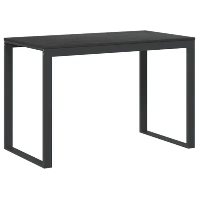 Obrázok produktu pre vidaXL Počítačový stôl čierny 110x60x73 cm Materiál drevo