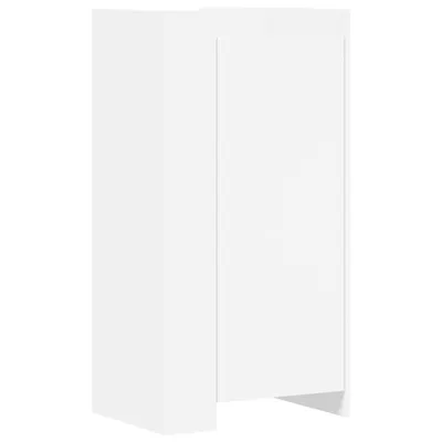 Produktbild von Schuhschrank Weiß 52x37,5x100 cm Holzwerkstoff
