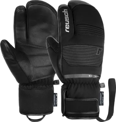 Obrázek produktu pro Tříprsté rukavice Reusch Andy R-TEX® XT Lobster s voděodolnou a prodyšnou funkcí 7700 černá 9