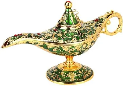 Immagine prodotto di Lampade a petrolio antiche per la casa: decorazioni verdi