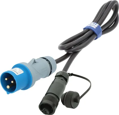 Produktbild von Kalle Landanschlusskabel CEE 230V 16A 2,5mm² Philippi Kupplung RS692 IP44 1,5 Meter