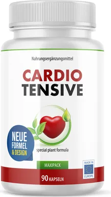 Produktbild von Cardiotensive - Doplněk stravy s rostlinnými extrakty, fytochemikáliemi a vitamíny 1 x 90 kapslí