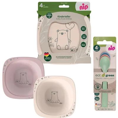 Image de Ensemble de couverts écologiques pour bébés, 6 pièces