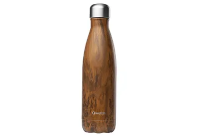 Produktbild von QWETCH Thermoflasche Wood 500ml