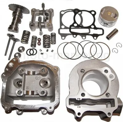 Produktbild von 150ccm Sport Racing Zylinder Kopf VENTIL KIT Satz für KREIDLER INSIGNIO 125 Zylinderkit Zylinderkit Zylinderkit