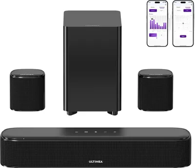 Produktbild von Soundbar, 51-Kanal Audio, kabellose Surround-Lautsprecher, Aura A30