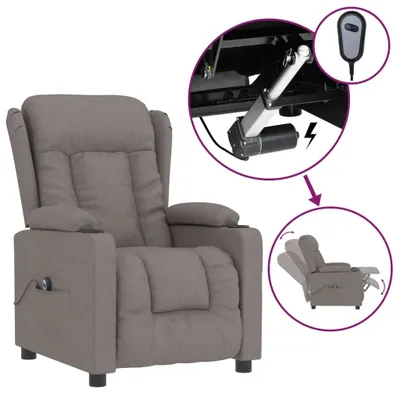 Obrázek produktu pro vidaXL Relaxační křeslo Electric Taupe Fabric