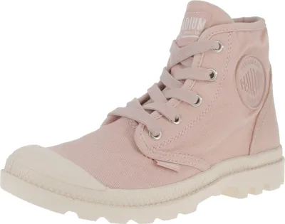 Zdjęcie produktu dla Palladium 92352 Womens Pampa Hi - Damskie buty casual - 613-ROSE-SMOKE, Rozmiar:39 EU