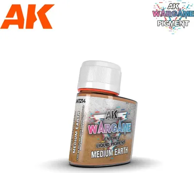 Produktbild von AK Interactive AK1214 - Wargame Medium Earth 35 ml - Neu