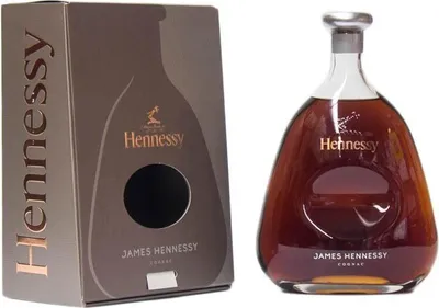 Produktbild von Hennessy James Hennessy + Box 1000ml 40% Vol.