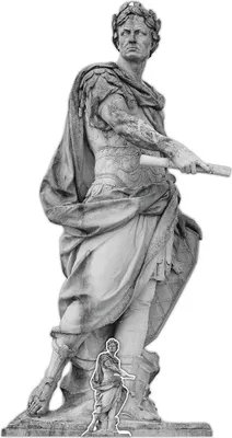 Produktbild von Sehenswürdigkeiten Pappaufsteller Julius Caesar