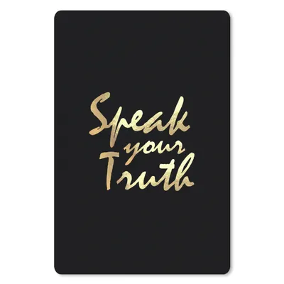 Produktbild von MuchoWow® Mauspad Mousepad Zitat - Zuversicht - Gold 18x27 cm - Mousepads - Maus Mat - Pad - Mausunterlage