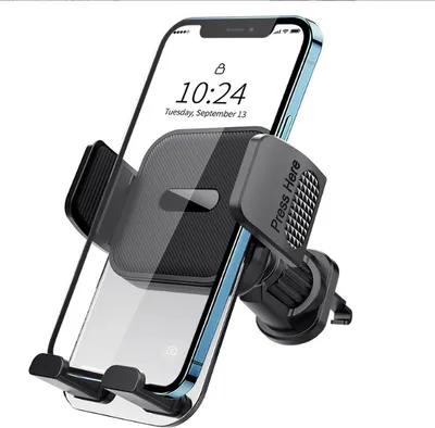 Produktbild von INF Autotelefonhalterung für Armaturenbrett und Lüftungsschlitz Grau