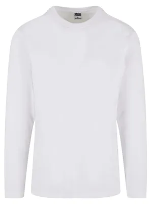 Immagine prodotto di Urban Classics - Maglietta "Basic" da uomo a maniche lunghe TN1012 (L) (Bianca)