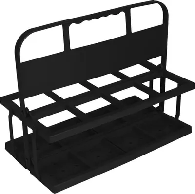 Produktbild von Sporti France L Pvc-flaschenträger Schwarz Schwarz One Size